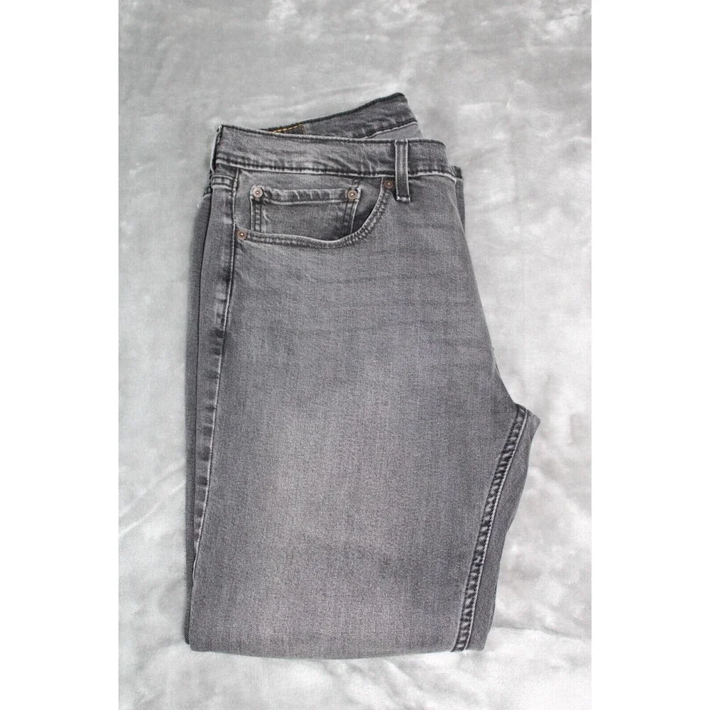 Levi's 514 Straight Leg Black Vintage Men's Size 36/30 - Picture 8 of 8